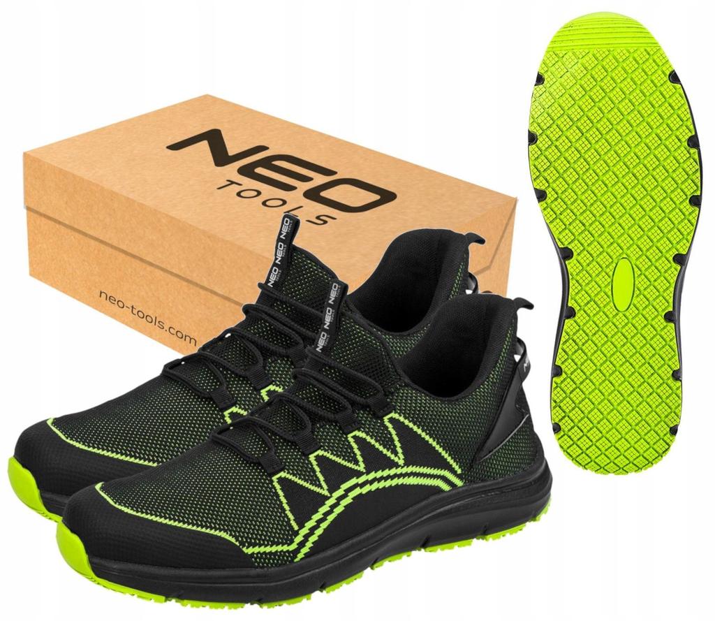 Work Shoes Sneakers Toe Cap Flyknit Mesh Neo Tools Size 1 Pc