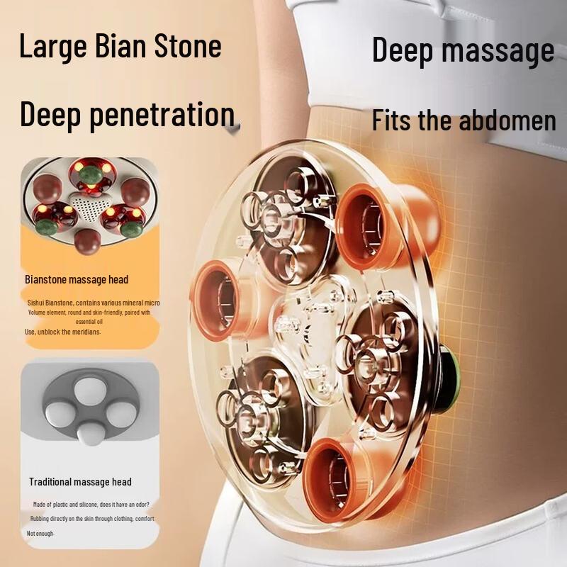 AUX Abdominal Massager with Hot Compress CN plug (adapter included)