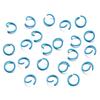 100Pcs 1.2x10mm Colorful Open Jump Rings Split Jump Ring Connector For Jewelry Making DIY Bracelet Necklace Earring Accessories