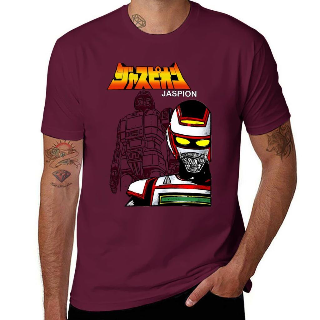 Kyojuu Tokusou Juspion (Aka Jaspion) Tshirt Plus Size Tops Quick Drying Men T Shirt