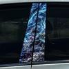 1/2X Демон Аниме Мальчик Наклейка на Центральную Стойку Автомобиля Защитная Пленка на Стойку B Декор