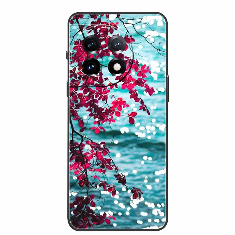 Чехол для One Plus 11 Мраморная текстура гранита Каменные текстуры Чехлы для телефона для Oneplus 11R Ударопрочный Мягкий чехол для Oneplus11 5G Силиконовый