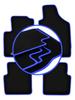 Автомобильные коврики CARLUX-BLUE для: Fiat 500 кабрио, хэтчбек (2007-2013 гг.)
