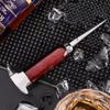 Кирка для льда - Прочный ледоруб, Нож бармена, Нож для льда, Трехзубчатый измельчитель льда из нержавеющей стали 304 для коктейльного бармена