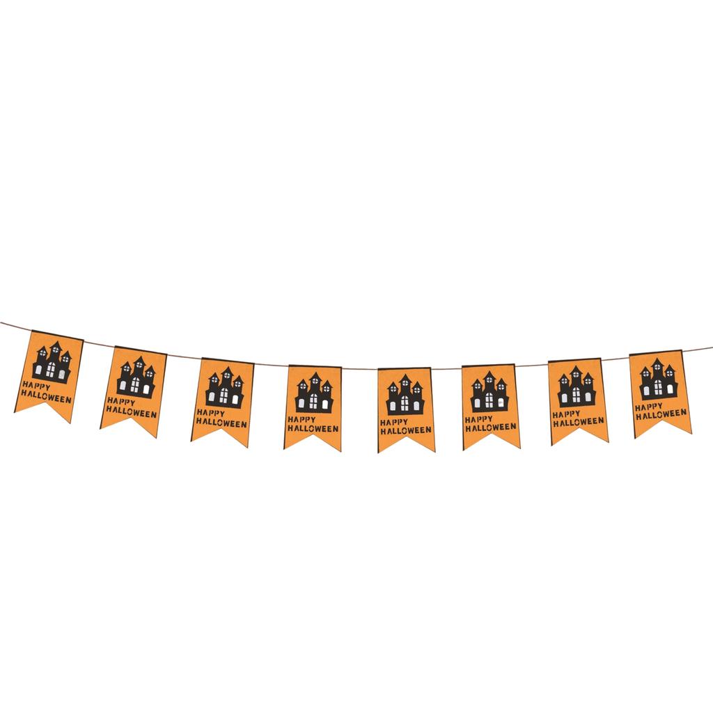 Non-woven Fabric Letter Halloween Decoration Pull Flag Pull Flower Scene Layout Party Pull Flag