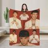 Super Soft Blanket Decorative Rapper Quevedo Music Throw Blanket  Flannel Bedspread For Bedroom Funny Sofa Bed Cover