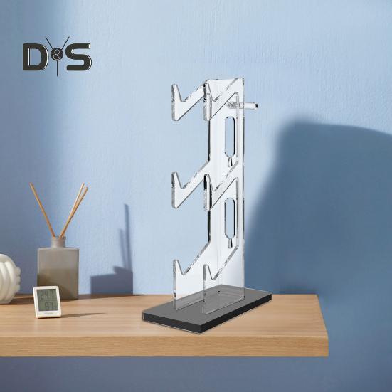 Универсальный держатель для контроллера, подставка для наушников, 3-слойная конструкция, прочная несущая подставка для контроллера для PS4/PS5/Switch