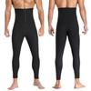 Compression Fit Body Shaper Hot Thermo Men Loss Leggings Sweat Absorption Pants  Sauna Use