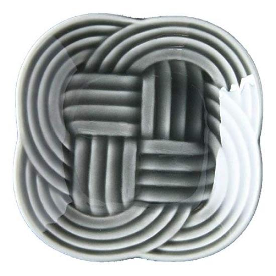 Yamani small plate black 9 knot 52190625