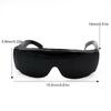 Black Welding Protective Glasses Anti-impact Safety Goggles Scratchproof Welding Glasses