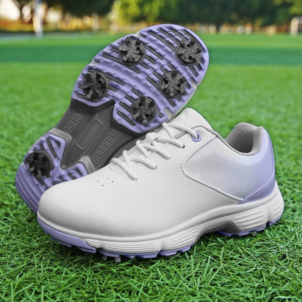 Профессиональные водонепроницаемые противоскользящие женские гольф-ботинки, легкие гольф-кроссовки, удобные, дышащие, для активного отдыха