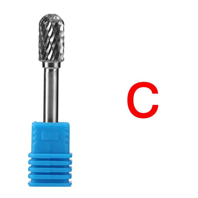 6/8/10/12/14/16 мм Принадлежности для заточных станков с ЧПУ Фреза из карбида вольфрама Напильник для деревообработки Фреза Полировальная головка