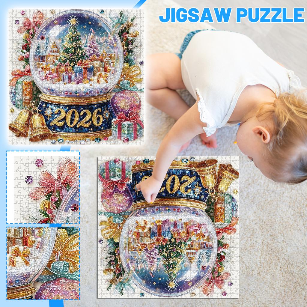 Christmas Crystal Puzzle Is Suitable As A Christmas Gift For Children To Give Them A Surprise