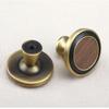 Walnut Brass Cabinet Handles Brass Wardrobe Door Handles Walnut Knobs  Cabinet Hardware