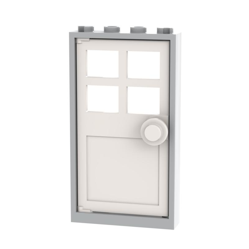 Дверные Оконные Строительные Блоки Совместимые с Крупными Брендами Детские Игрушки 60596 60623 6141 Раннее Обучение MOC Образовательные Подарки