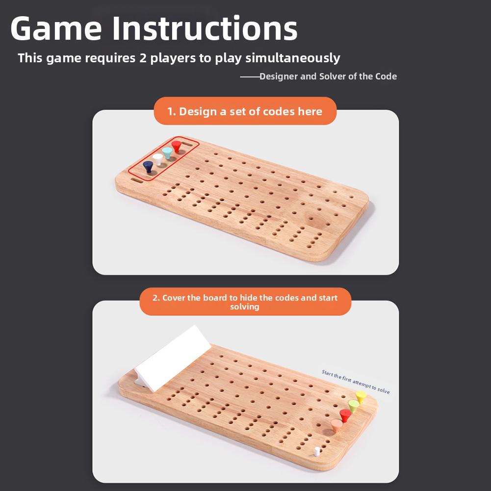 Code-Breaking Game Boosts Logical & Deductive Reasoning Skills. Birthday Party Gift / Christmas Surprise