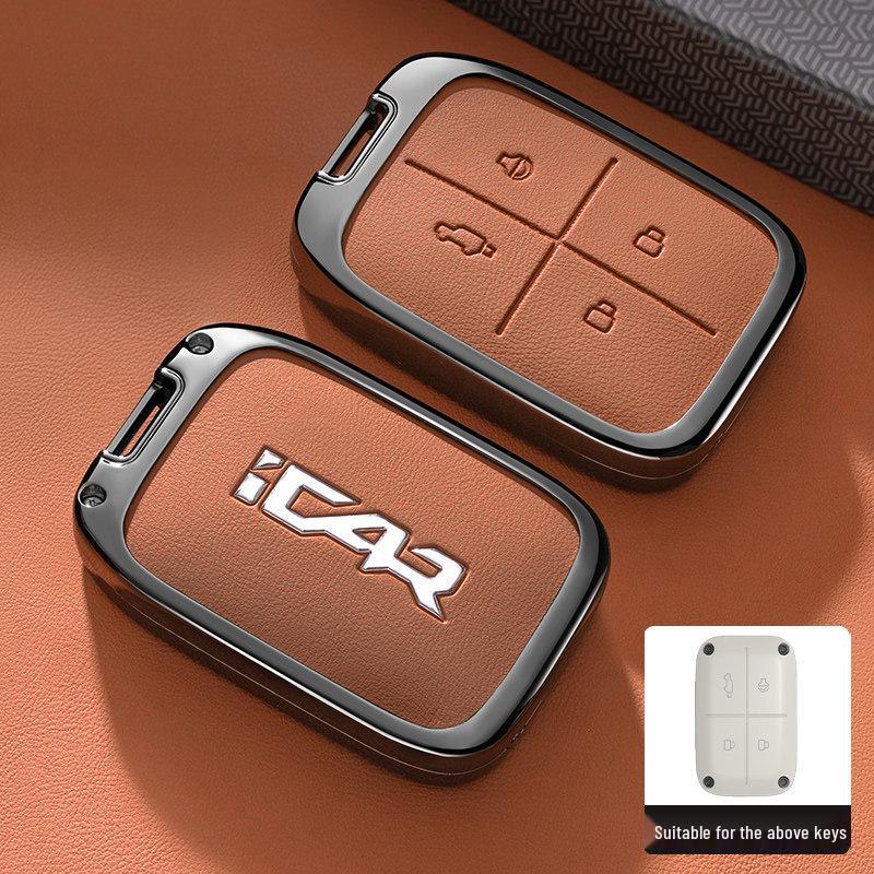 Чехол для ключей Chery iCar V23 2025: Умный Bluetooth-пульт: корпус и защитная сумка