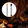 Телескопический раздуватель огня из нержавеющей стали Легкий стержень для розжига Кемпинговый предмет первой необходимости Безопасный Компактный