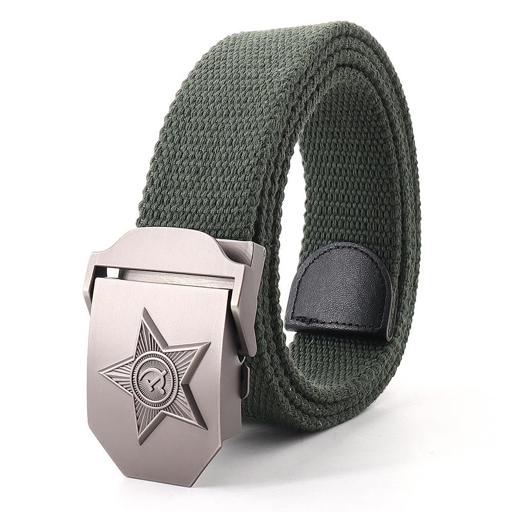 Новый мужской и женский ремень 3D советский государственный герб брезентовый ремень советский пояс памяти