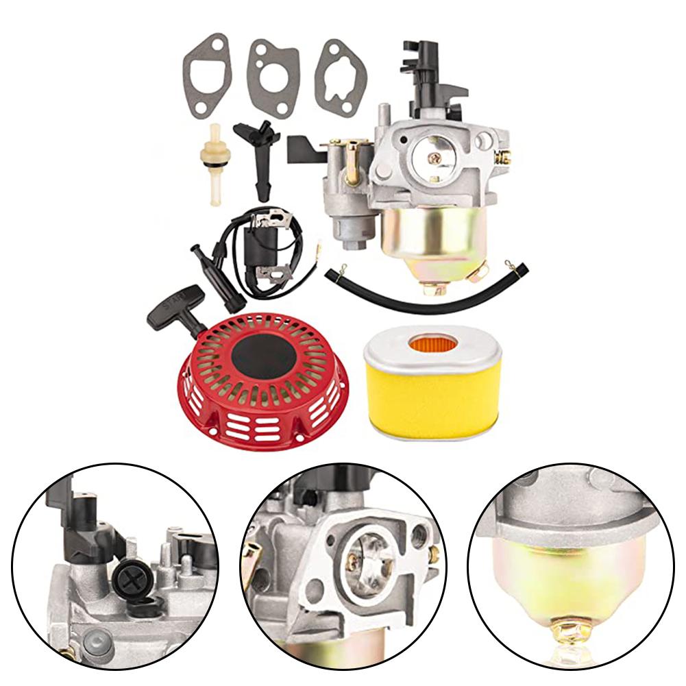 For Honda Carburetor Compatible with For GX120 For GX140 For GX160 For GX200 Engines Complete Maintenance Package
