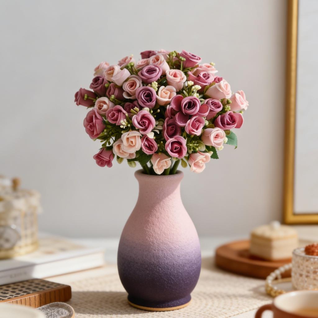 Silk Artificial Flowers Bud Wedding Wreath Festival Room Home Decora Bridal Bouquets Table Vases Pretty Prop Yard Arch Diy Gifts