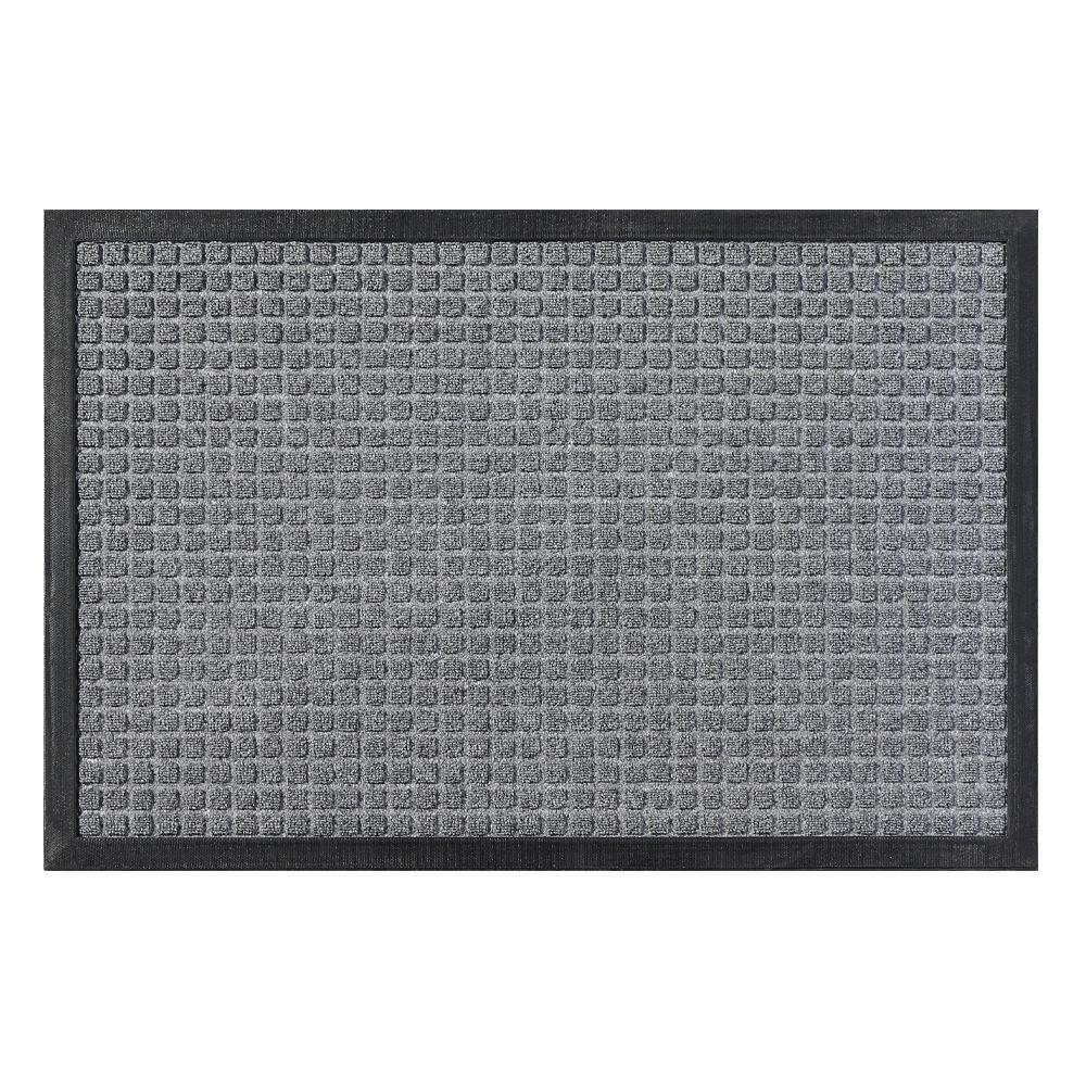 Полосатый полипропиленовый резиновый коврик для входа в дом - противоскользящий входной коврик для дома