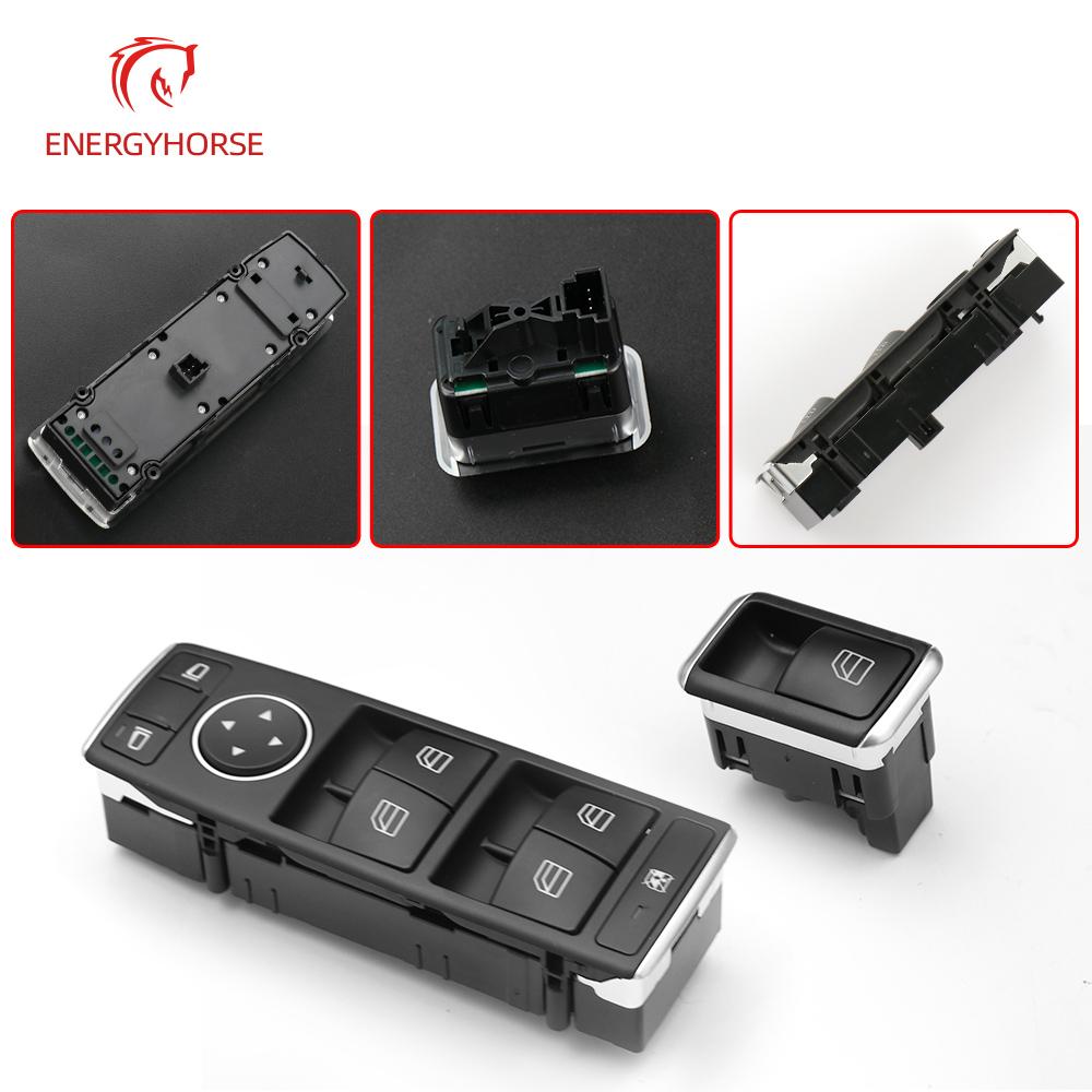 For W204 W212 Electric Power Master Window Switch Button For Mercedes Benz C E GLK Class Driver Side Window Switch