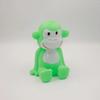 Squeaky Monkey Squeeze Toy with Realistic Sound Soft TPR Fidget for Stress Relief Cute Animal-Shaped Decompression Gadget for Kids Adults
