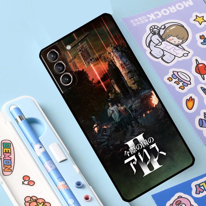Горячий чехол Alice In Borderland для Samsung Galaxy S23 S21 S22 Ultra Plus Note 10 20 S8 S9 S10 Plus S20 FE Чехол