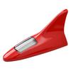 Universal Solar LED Light Car Shark Fin Antenna Roof Tail Modified Light Belt Antenna Driving Safety Warning Light Car Supplies