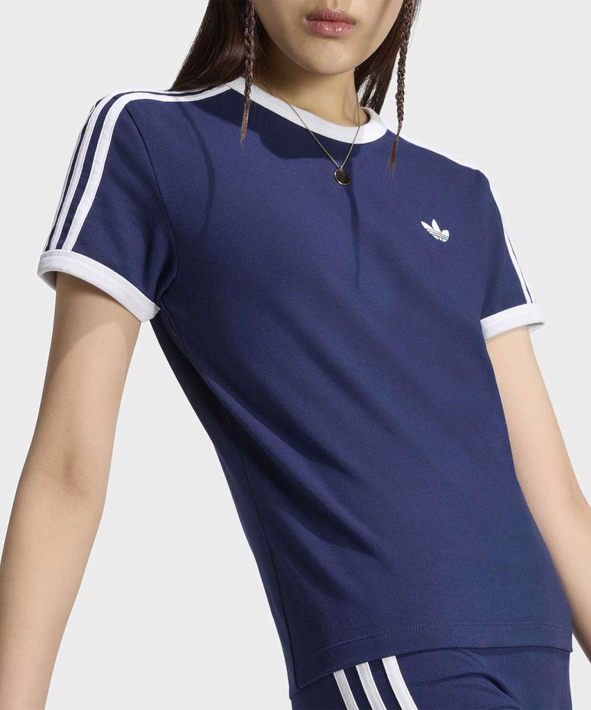 ADIDAS 3-Stripe Slim T-Shirt - Night Indigo / Ks4777