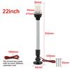 Navigation Light Boat LED Light Yacht Marine Fold Down Navigation Anchor Light 12V-24V Sailing Signal Light 360 Boat Accessories 3