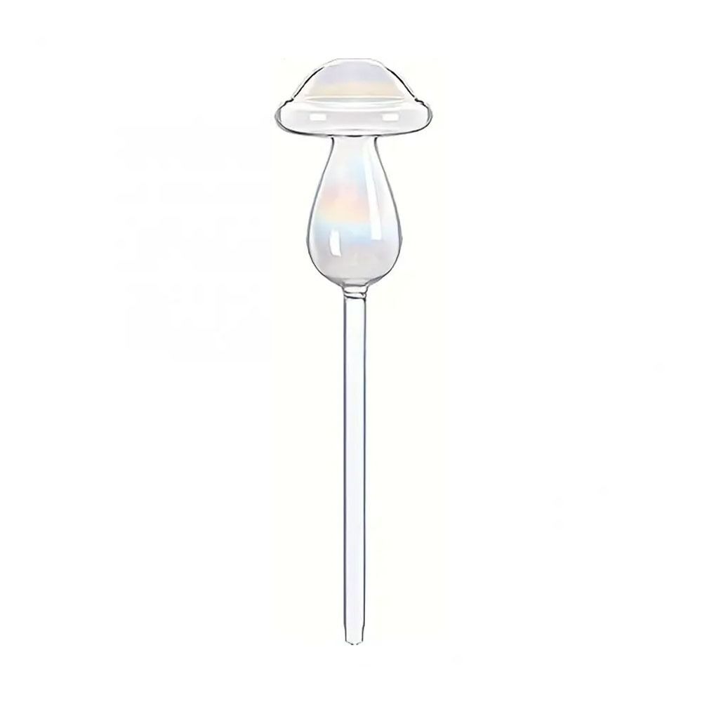 Mushroom Shape Plant Watering Glass Globes Glass Drip Irrigation System Home Supplies