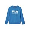 Fila X MAGIC STICK Коллаборация Логотип-буквы Напечатанная Толстовка с круглым вырезом Мужская толстовка East-Wind-Blue F11M240202F-BU