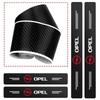 4pcs Car Logo Threshold Strip Door Sill Protectio Sticker for Opel OPC Astra Insignia Mokka Zafira Corsa Vectra C D Antara Car