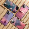 Розовый чехол Love Cloud Starry Sky для iPhone 13 12 11 XS X 8 7 6 Plus Mini Pro Max SE 2022 черный чехол для телефона из поликарбоната и термополиуретана