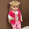 Реалистичные куклы Reborn Baby Girl, Бетти Рая, наклеенный парик, имитация волос, кукла 55 см, полностью силиконовое тело для купания, 22-дюймовая коллекция, художественная кукла, детские игрушки для игр