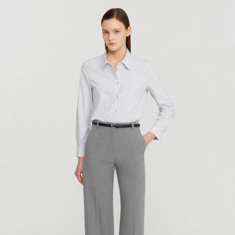  She S miss базовая узкая рубашка SwwStp12020 Ll