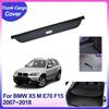 Крышка багажника для BMW X5 M E70 F15 xDrive30i 2007~2018, защитная шторка, аксессуары для багажной перегородки