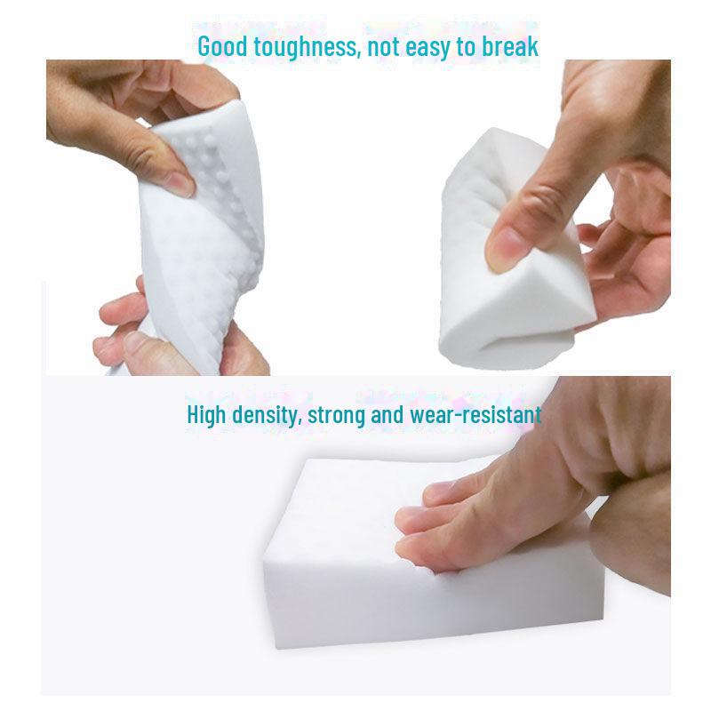 Чистящая губка Nano Sponge Magic с 2-кратным сжатием — эффективная для грязи, бережная для поверхностей. Идеально подходит для автомобилей и кухонь.