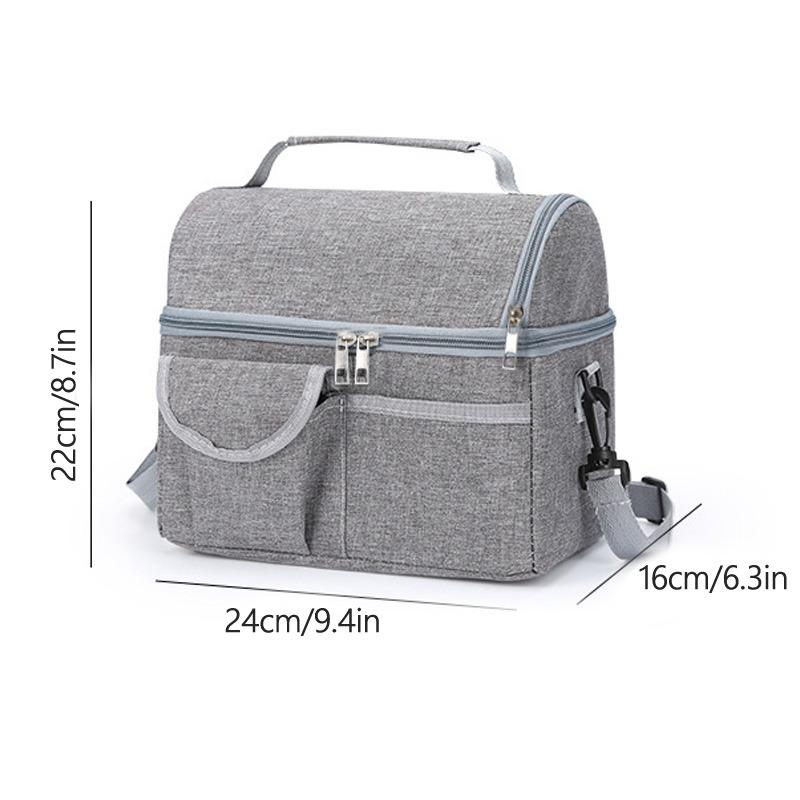 Гермальная изолированная сумка для обеда, крутая сумка для пикника, коробка для хранения еды для взрослых и детей