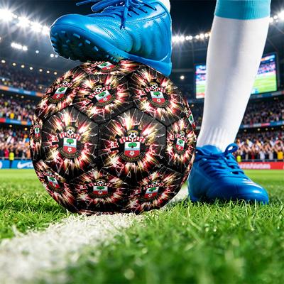 Футбольный мяч Southampton Football, напечатанный, размер 5, противоскользящий, для взрослых, матч, сувенир для футбольных фанатов
