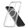 Магнитный прозрачный чехол для iPhone 17 Air 16 15 14 11 Pro Max mini XS XR Funda для Magsafe Силиконовый прозрачный чехол