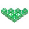 10Pcs Dice D6 16mm Gambling Dice Marble Effect Dots Dice Game Accessories Toy and Gift