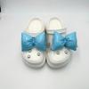 Милые универсальные шармы для обуви для Crocs DIY Конфетные цвета Бант Съемная пряжка для обуви Декоративные аксессуары Женские Детские Подарки