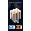 JONSBO CR1400 EVO CPU Cooler 4 HeatPipes ARGB PWM Processador Air Radiator Silent Fan For LGA1700 1200 1151 1150 AM4 AM5