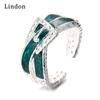 Классическое кольцо Lindon из медного сплава с цирконием, женские ювелирные изделия, свадебный подарок для вечеринки