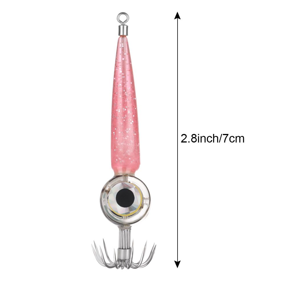 Angling Supplies Attracting Fish Squid Hooks Flashing Luminous Bait Light Led Fish Lamp Lure Light