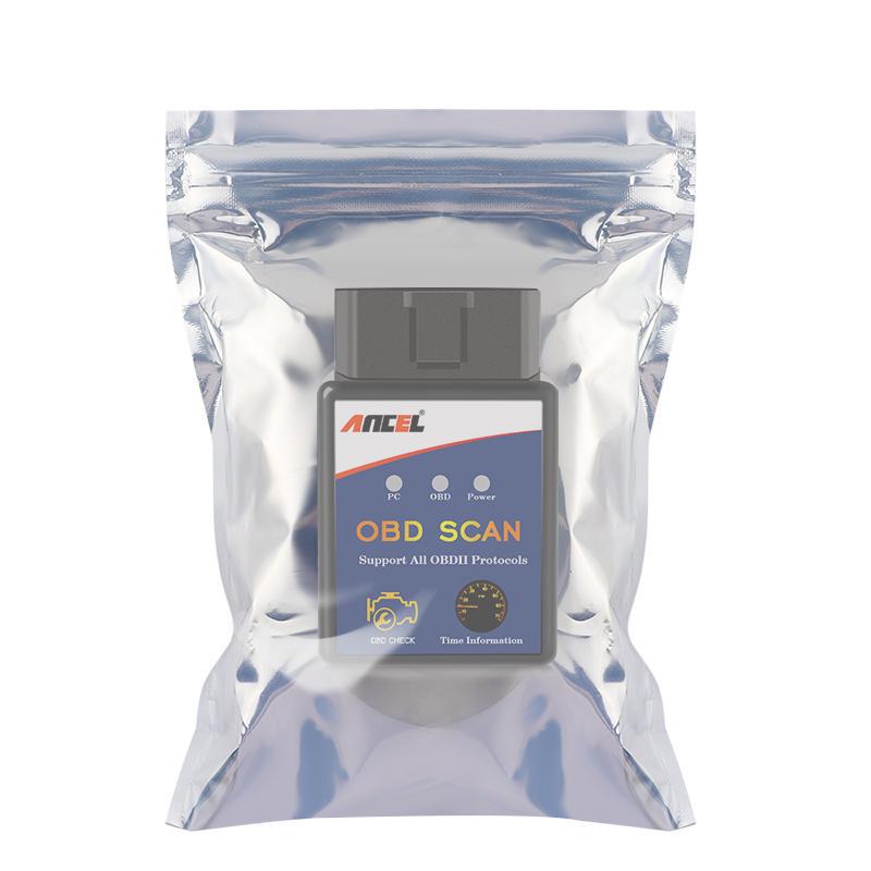 ANCEL ELM327 V1.5 Bluetooth OBD2 сканер автомобильный диагностический инструмент проверка кода неисправности двигателя мини-адаптер OBDII ODB2 для Android