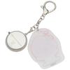Pocket Watch Keychain Watch Analog Kakao Friends Acrylic Charm Acrylic Keychain Watch Y Apeach HEART [Fieldwork] Women's KKO003-1